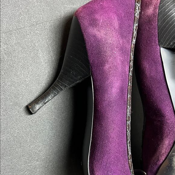 BCBGirls Deep Purple Heels - Picture 9 of 10